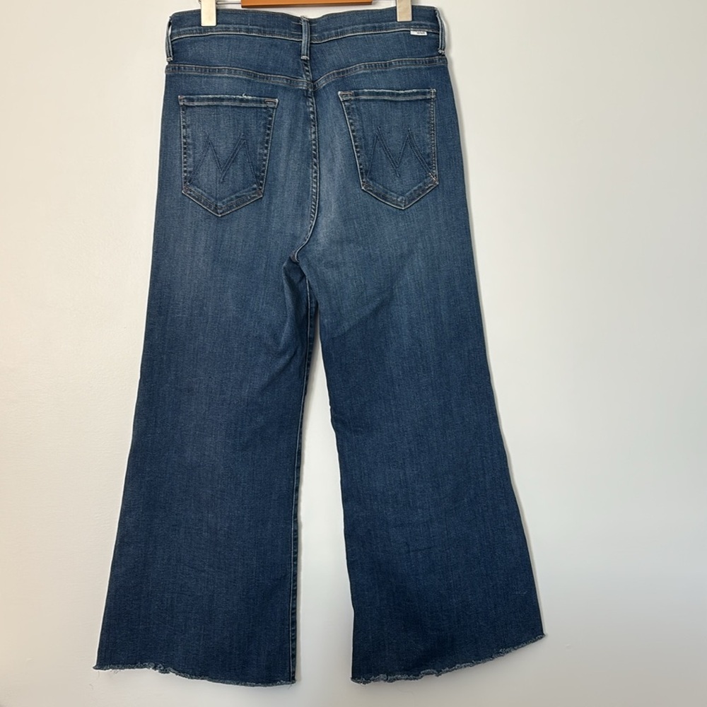MOTHER The Swooner Roller Crop Fray Sz 31 - Picture 5 of 11